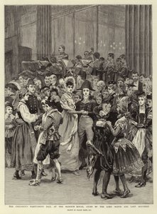 Le Bal costumé des enfants à la Mansion House, donné par le Lord Maire et la Lady Mayoress - Frank Dadd