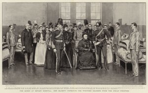 La reine à l