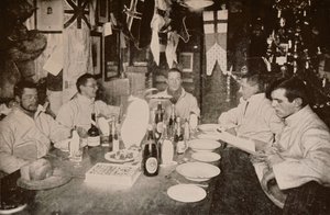 Jour de mi-hiver, 1912 - Les officiers - Frank Debenham