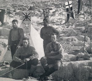 La deuxième partie occidentale au Cap Géologie le jour de Noël, 1911, 1913 - Frank Debenham