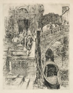 Pont des Soupirs, Venise, 1883 - Frank Duveneck