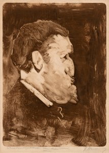 Caricature de William Gedney Bunce - Frank Duveneck