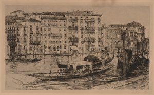 Grand Canal, Venise - Frank Duveneck