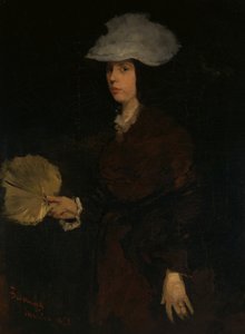 Dame avec éventail, 1873