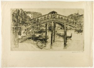 Le Rialto, Venise - Frank Duveneck