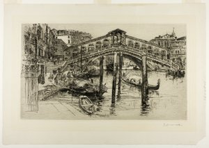 Le Rialto, Venise - Frank Duveneck