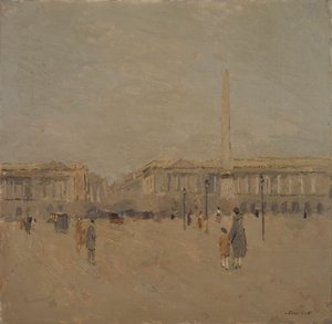 Place de la Concorde no. II - Frank Edwin Scott