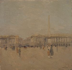 Place de la Concorde no. II, n.d. - Frank Edwin Scott
