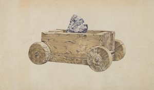Chariot de mineur, vers 1937 - Frank Eiseman