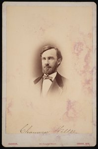 Portrait de Chauncey Wiltse - Frank F Currier