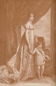 Eugénie-Hortense De Beauharnais - Épouse de Louis Bonaparte, Reine de Hollande, 1807, 1896 - Frank French