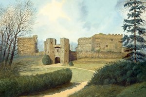 Château de Berry Pomeroy, XVe siècle, vers 1990-2010 - Frank Gardiner