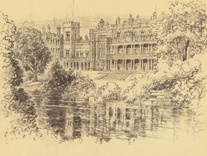 Knowsley Hall (lithographie)