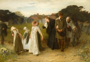 Son premier-né, cimetière de Horsham - Frank Holl