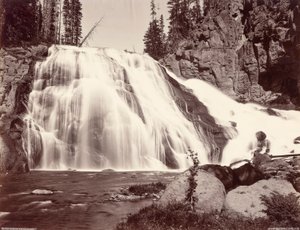 Chutes de Gibbon - Frank Jay Haynes