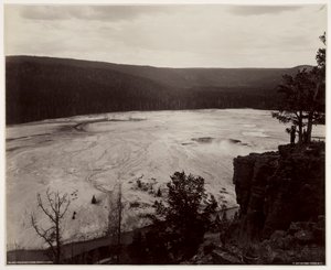 Hells Half Acre, Prismatic Springs, fin des années 1880 - Frank Jay Haynes