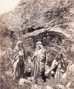 Paysans de la région de Jérusalem, c.1866-67 - Frank Mason Good
