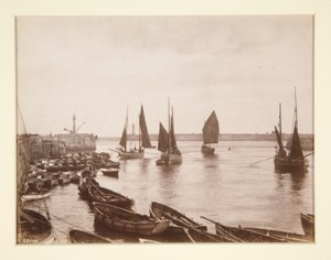 Vue du port de Whitby - Frank Meadow Sutcliffe