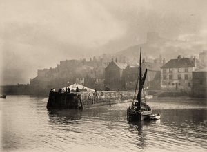 Vue du port, Whitby, Yorkshire du Nord. 1884 - Frank Meadow Sutcliffe