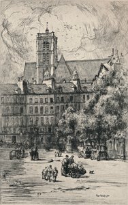 Place Baudoyer, 1915 - Frank Milton Armington