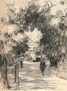 Restaurant du Pré-Catelan, Bois de Boulogne, 1915 - Frank Milton Armington