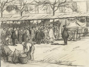 La ligne de beurre, 1917