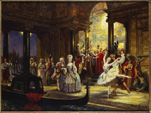 Le bal masqué, Venise