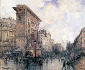 Arc de Triomphe de la Porte St-Denis, Paris - Frank Myers Boggs