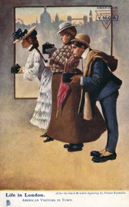 La vie à Londres, visiteurs américains en ville - Frank Reynolds