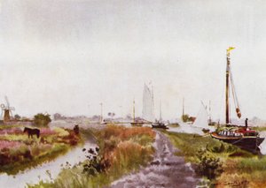Norfolk Broads: En aval de Potter Heigham - Frank Southgate