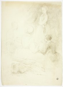 Quatre jeunes femmes - Frank Stone
