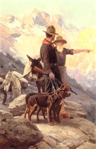 La chasse en montagne - Frank Tenney Johnson
