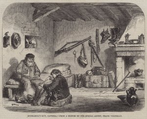 La Cabane de Guzmaroli, Caprera - Frank Vizetelly