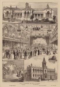 Conversazione et bal annuels à Saltaire, Yorkshire - Frank Watkins
