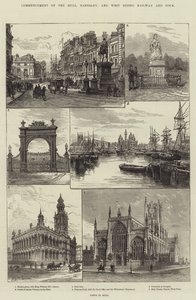 Commencement du Hull, Barnsley, et West Riding Railway and Dock - Frank Watkins