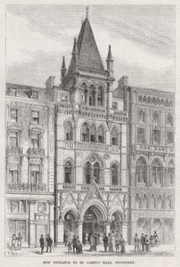 Nouvelle entrée du St James