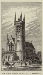 Nouvelle église paroissiale de Saint-Paul, Hammersmith - Frank Watkins