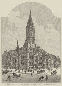 Nouvelle Mairie et Bâtiments Municipaux, Middlesbrough - Frank Watkins