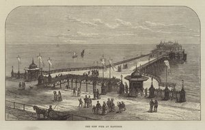 Le nouveau quai à Hastings - Frank Watkins