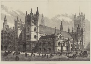 Les restaurations proposées de Westminster Hall