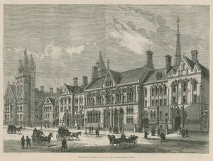 Les Royal Courts of Justice : la façade de Carey Street - Frank Watkins