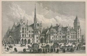Les Cours royales de justice : la façade du Strand - Frank Watkins