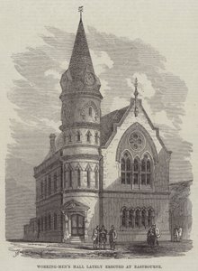 Salle des ouvriers récemment érigée à Eastbourne - Frank Watkins