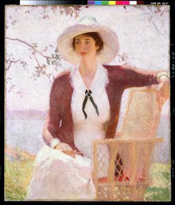 Ma Fille Elisabeth, c.1914 - Frank Weston Benson