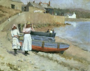 À travers la plage