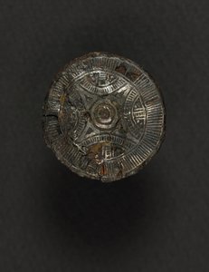 Ornement de disque, années 600 - Frankish School