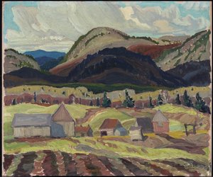 Bâtiments de ferme, La Cloche, 1932 - Franklin Carmichael