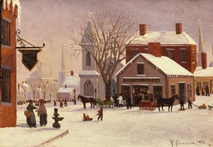 Noël dans le Connecticut, 1880