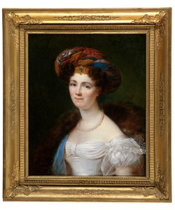 Portrait de Joséphine Victoire Meslier-Duvey - François Joseph Kinsoen