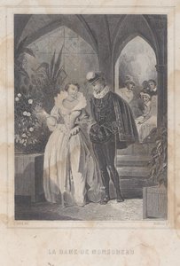La Dame de Monsoreau, 1830-65 - François Adolphe Bruneau Audibran